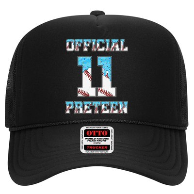 11th Birthday Baseball Drip Preteen Hat