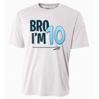 10th Birthday Boy Bro I’M 10 Year Old Ten Cooling Performance Crew T-Shirt