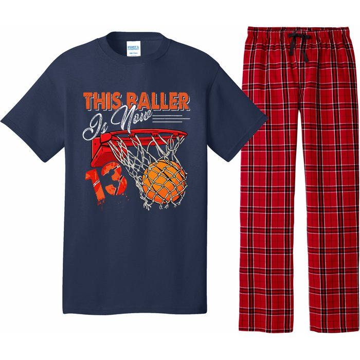 13th Birthday Basketball Funny 13 Years Old Pajama Set