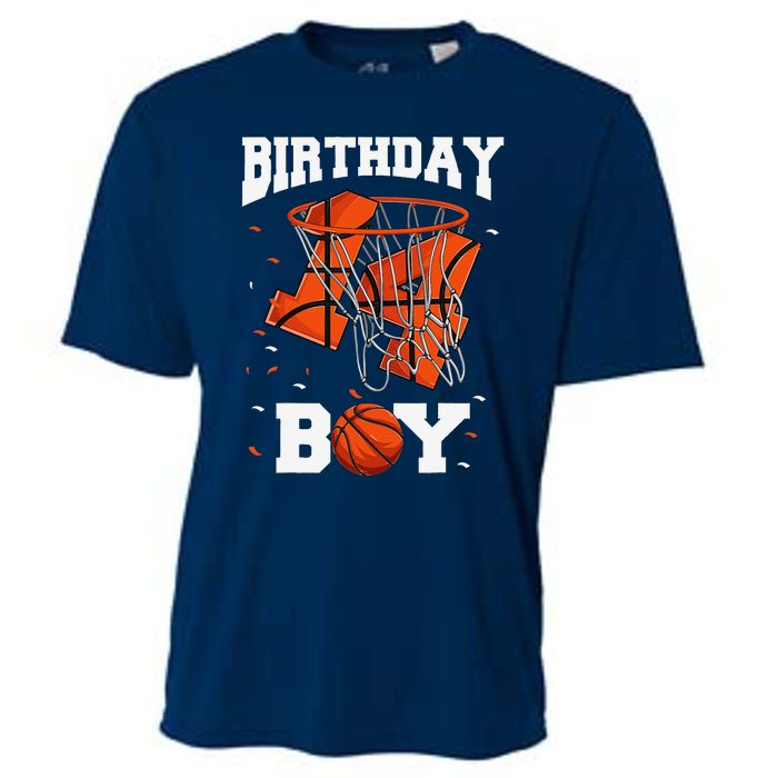 14th Birthday Basketball 14 Year Old Cooling Performance Crew T-Shirt