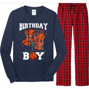 14th Birthday Basketball 14 Year Old Long Sleeve Pajama Set