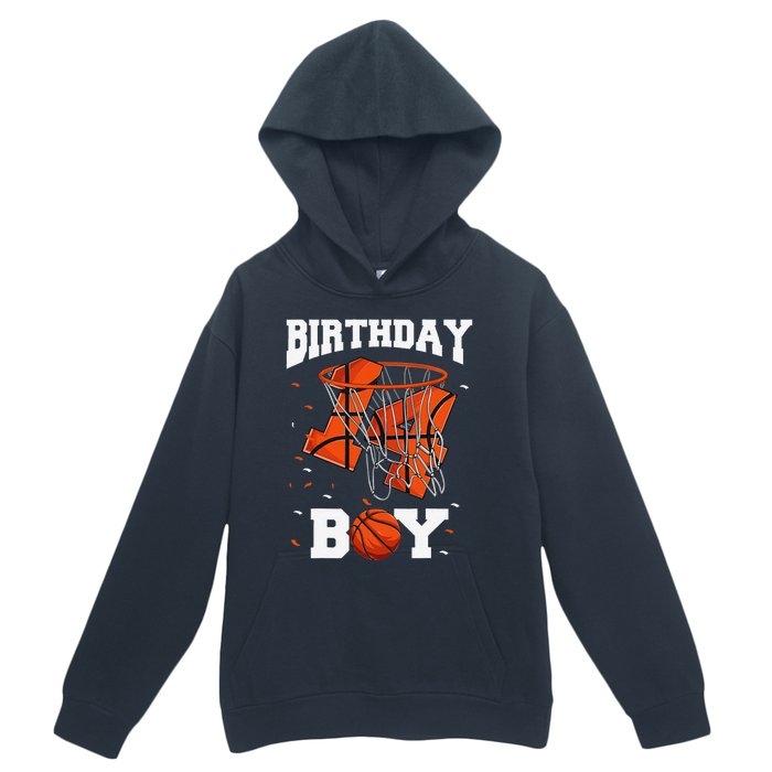 14th Birthday Basketball 14 Year Old Urban Pullover Hoodie