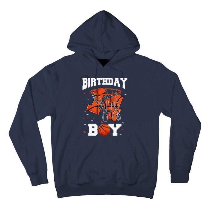 14th Birthday Basketball 14 Year Old Tall Hoodie