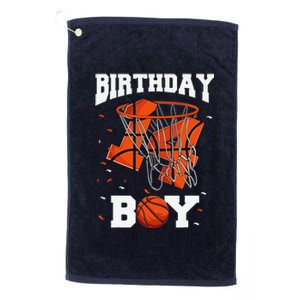 14th Birthday Basketball 14 Year Old Platinum Collection Golf Towel