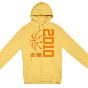 14th Birthday Basketball Limited Edition 2010 Premium Pullover Hoodie