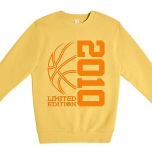 14th Birthday Basketball Limited Edition 2010 Premium Crewneck Sweatshirt