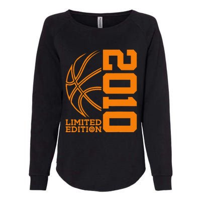 14th Birthday Basketball Limited Edition 2010 Womens California Wash Sweatshirt