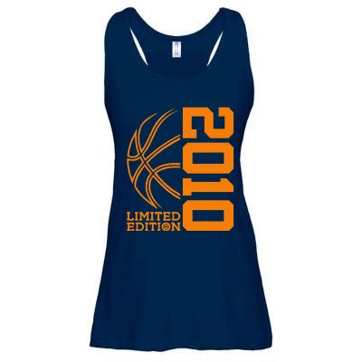 14th Birthday Basketball Limited Edition 2010 Ladies Essential Flowy Tank