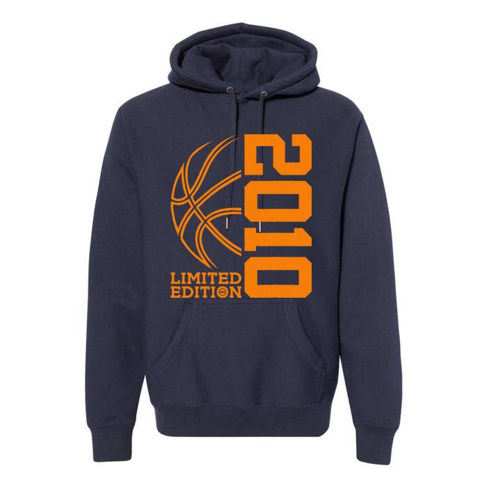 14th Birthday Basketball Limited Edition 2010 Premium Hoodie