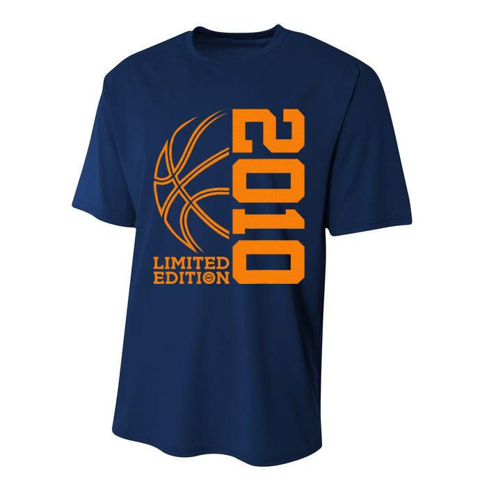 14th Birthday Basketball Limited Edition 2010 Performance Sprint T-Shirt