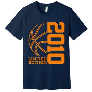 14th Birthday Basketball Limited Edition 2010 Premium T-Shirt