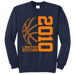 14th Birthday Basketball Limited Edition 2010 Tall Sweatshirt