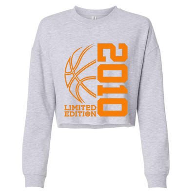 14th Birthday Basketball Limited Edition 2010 Cropped Pullover Crew