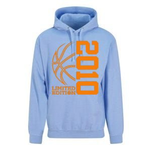 14th Birthday Basketball Limited Edition 2010 Unisex Surf Hoodie