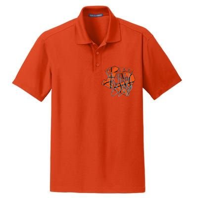 12th Birthday Basketball Cute Gift 12 Year Old Gift Dry Zone Grid Polo