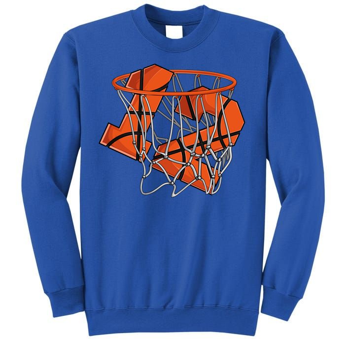 12th Birthday Basketball Cute Gift 12 Year Old Gift Sweatshirt