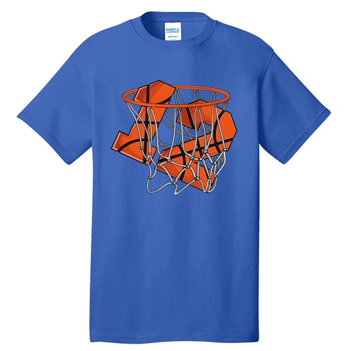 12th Birthday Basketball Cute Gift 12 Year Old Gift Tall T-Shirt