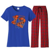 12th Birthday Basketball Cute Gift 12 Year Old Gift Women's Flannel Pajama Set