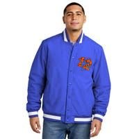 12th Birthday Basketball Cute Gift 12 Year Old Gift Insulated Varsity Jacket