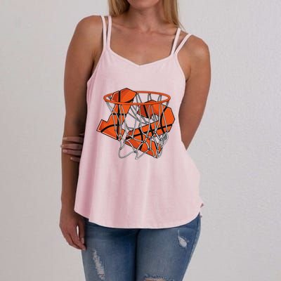 12th Birthday Basketball Cute Gift 12 Year Old Gift Women's Strappy Tank