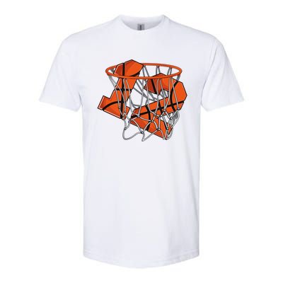 12th Birthday Basketball Cute Gift 12 Year Old Gift Softstyle CVC T-Shirt