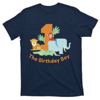 1st Birthday Boy Animal Jungle T-Shirt