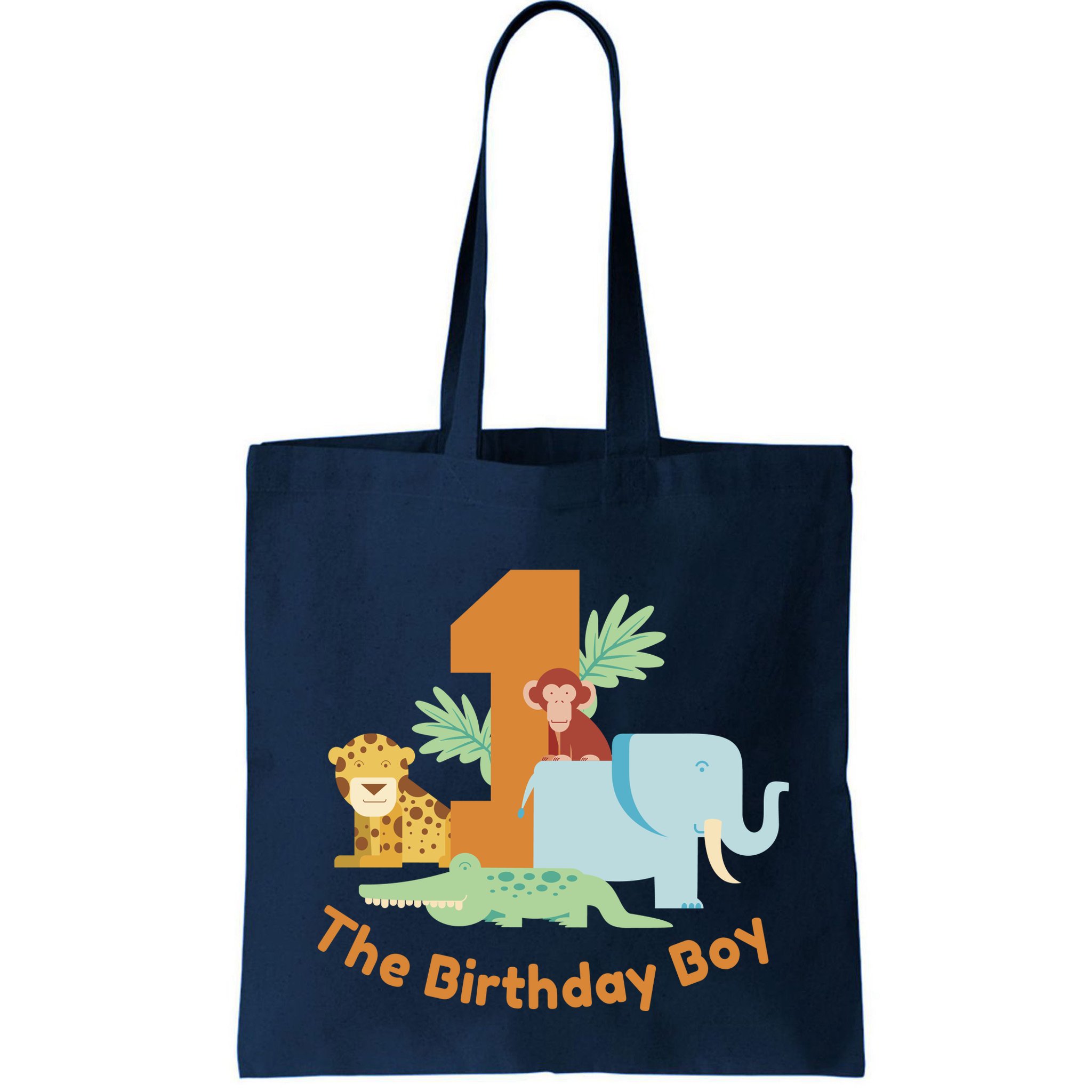 1st Birthday Boy Animal Jungle Bag