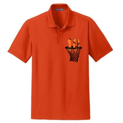 10th Birthday Basketball, 10th Birthday, Basketball , Basketball Player Dry Zone Grid Polo