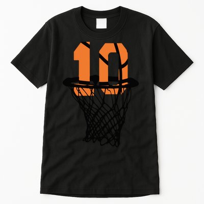 10th Birthday Basketball, 10th Birthday, Basketball , Basketball Player Tall T-Shirt