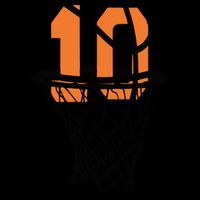 10th Birthday Basketball, 10th Birthday, Basketball , Basketball Player City Backpack