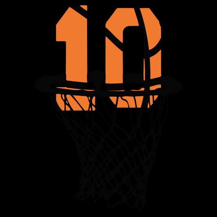 10th Birthday Basketball, 10th Birthday, Basketball , Basketball Player Drawstring Bag