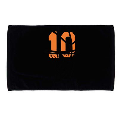 10th Birthday Basketball, 10th Birthday, Basketball , Basketball Player Microfiber Hand Towel