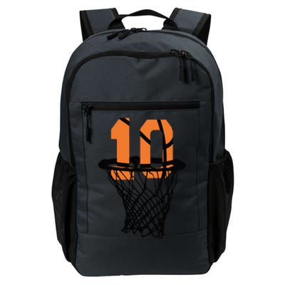 10th Birthday Basketball, 10th Birthday, Basketball , Basketball Player Daily Commute Backpack