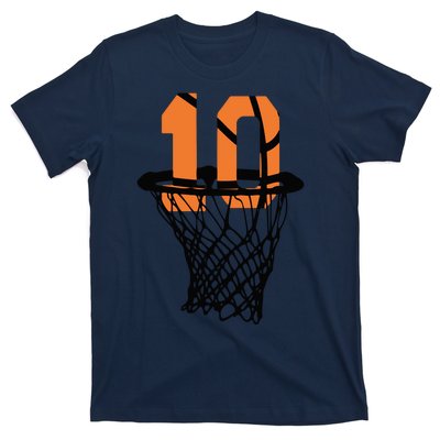 10th Birthday Basketball, 10th Birthday, Basketball , Basketball Player T-Shirt