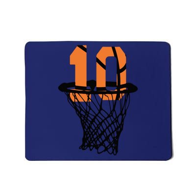 10th Birthday Basketball, 10th Birthday, Basketball , Basketball Player Mousepad