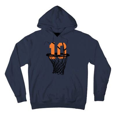 10th Birthday Basketball, 10th Birthday, Basketball , Basketball Player Tall Hoodie