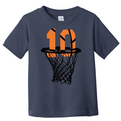 10th Birthday Basketball, 10th Birthday, Basketball , Basketball Player Toddler T-Shirt