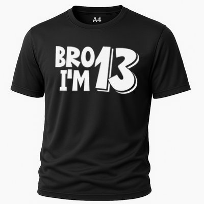 13th Birthday Bro I’m 13 Year Old Thirteen Thirteen Performance Shirt