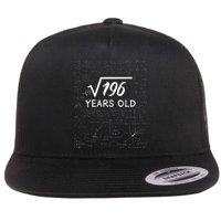 14 Birthday Boy Men Son Him Girl Funny Math 14th Birthday Flat Bill Trucker Hat