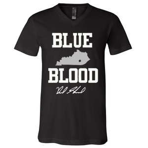 15 Blue Blood Royal V-Neck T-Shirt