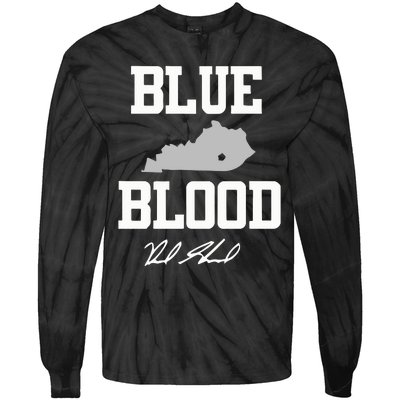 15 Blue Blood Royal Tie-Dye Long Sleeve Shirt