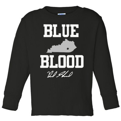 15 Blue Blood Royal Toddler Long Sleeve Shirt