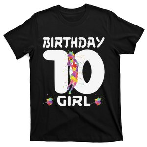 10th Birthday Basketball Ten 10 Year Old T-Shirt