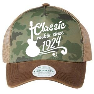 100th Birthday Classic Rockin Since 1924 Legacy Tie Dye Trucker Hat