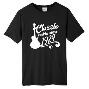 100th Birthday Classic Rockin Since 1924 Tall Fusion ChromaSoft Performance T-Shirt