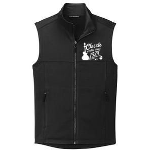 100th Birthday Classic Rockin Since 1924 Collective Smooth Fleece Vest