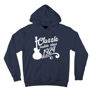 100th Birthday Classic Rockin Since 1924 Hoodie