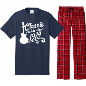 100th Birthday Classic Rockin Since 1924 Pajama Set