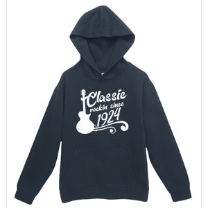 100th Birthday Classic Rockin Since 1924 Urban Pullover Hoodie