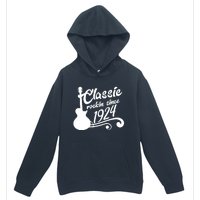 100th Birthday Classic Rockin Since 1924 Urban Pullover Hoodie